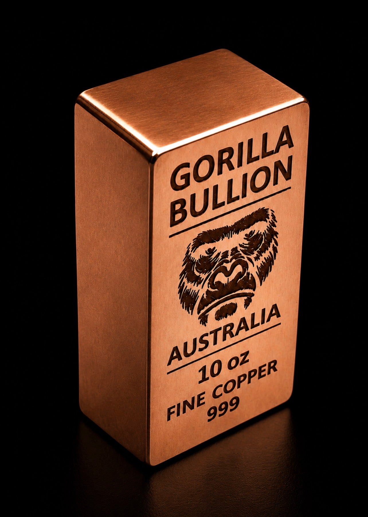 10oz Pure Copper Ingot