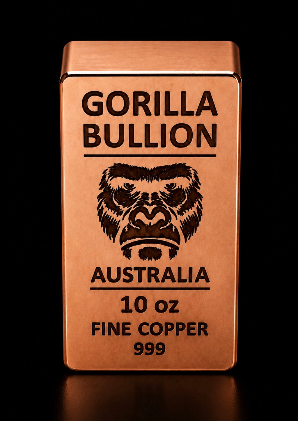 10oz Pure Copper Ingot