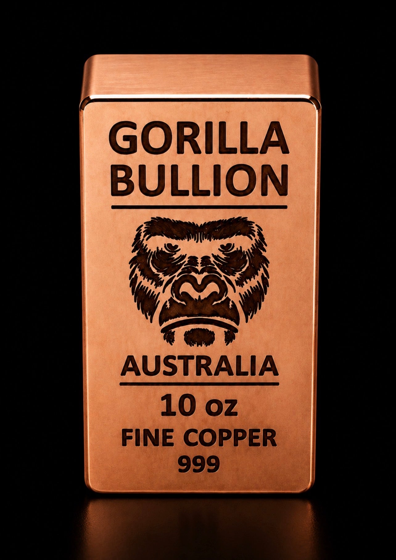 10oz Pure Copper Ingot