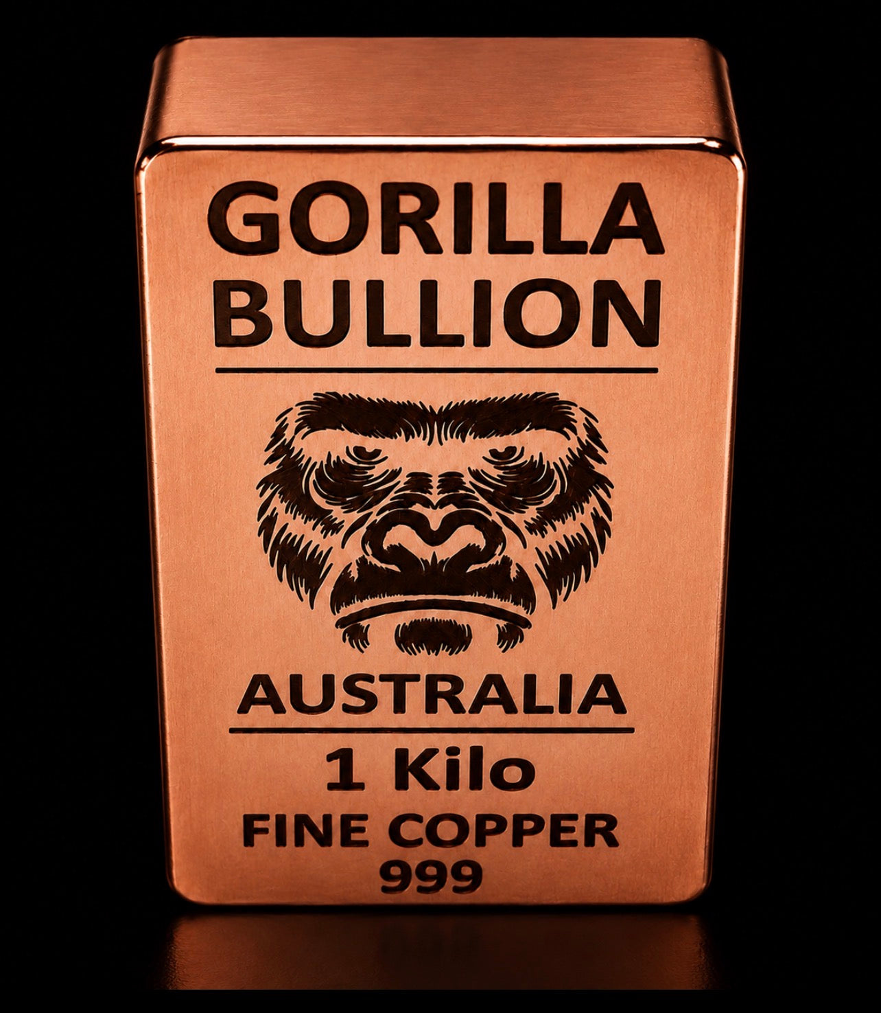 1 Kilo Copper Bullion
