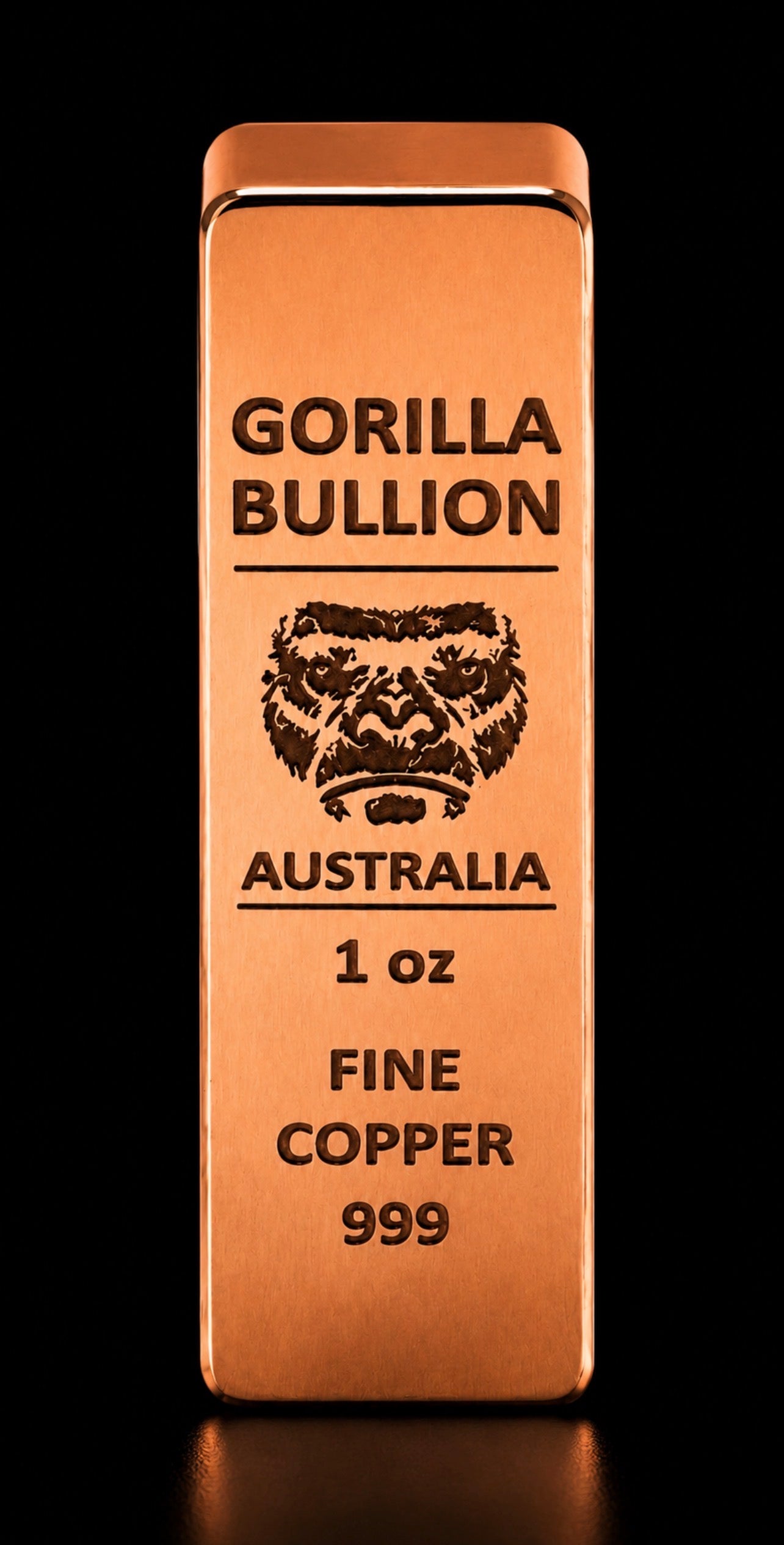 1oz Pure Copper Ingot