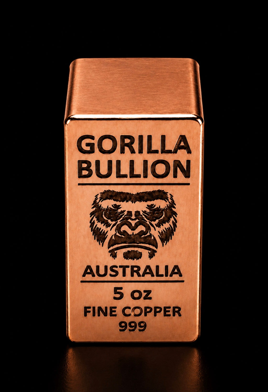 5oz Pure Copper Ingot